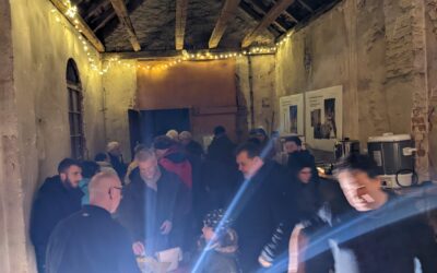 Das erste Fest: Advents-Flammkuchen im Backheisl