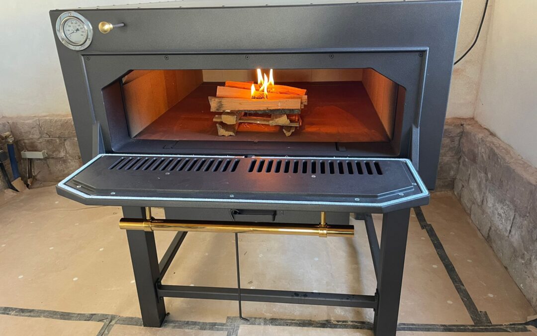 Der Ofen ist angefeuert!